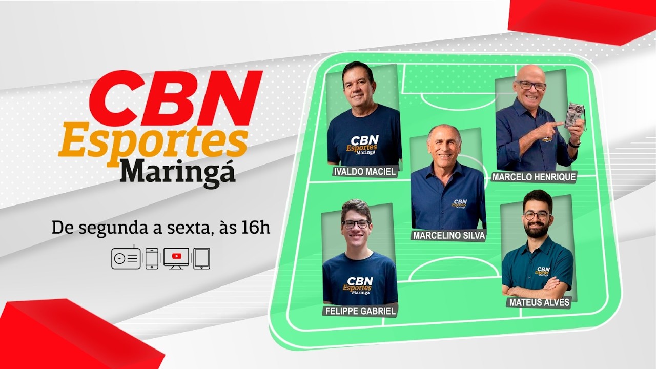 AO VIVO | CBN Maringá Esportes (10/03) #NOARNACBN