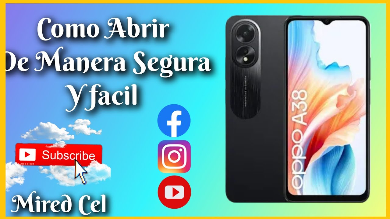 OPPO A38 Como Abrir De Manera Correcta Fácil desensamblar reparar reemplazar altavoz display batería