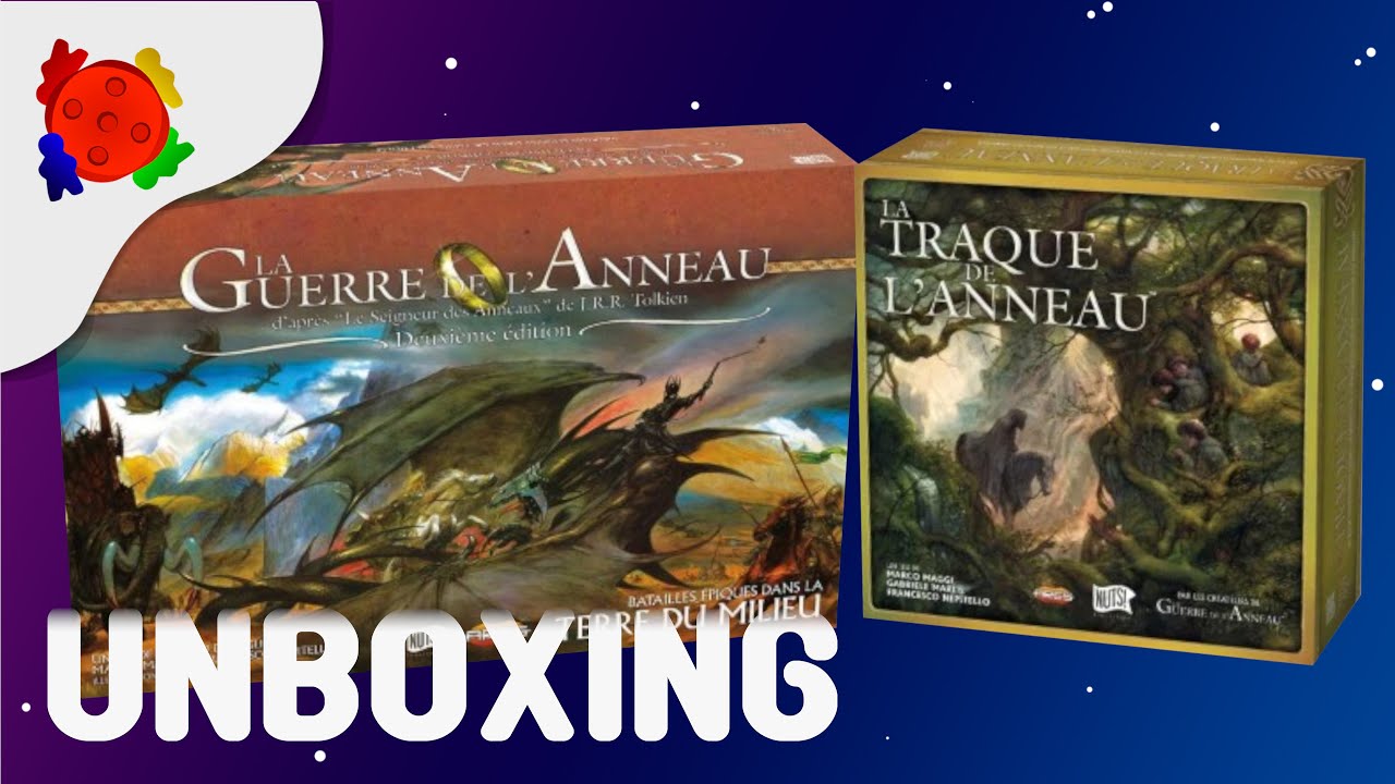 Unboxing La Traque de l'anneau + La Guerre de l'anneau