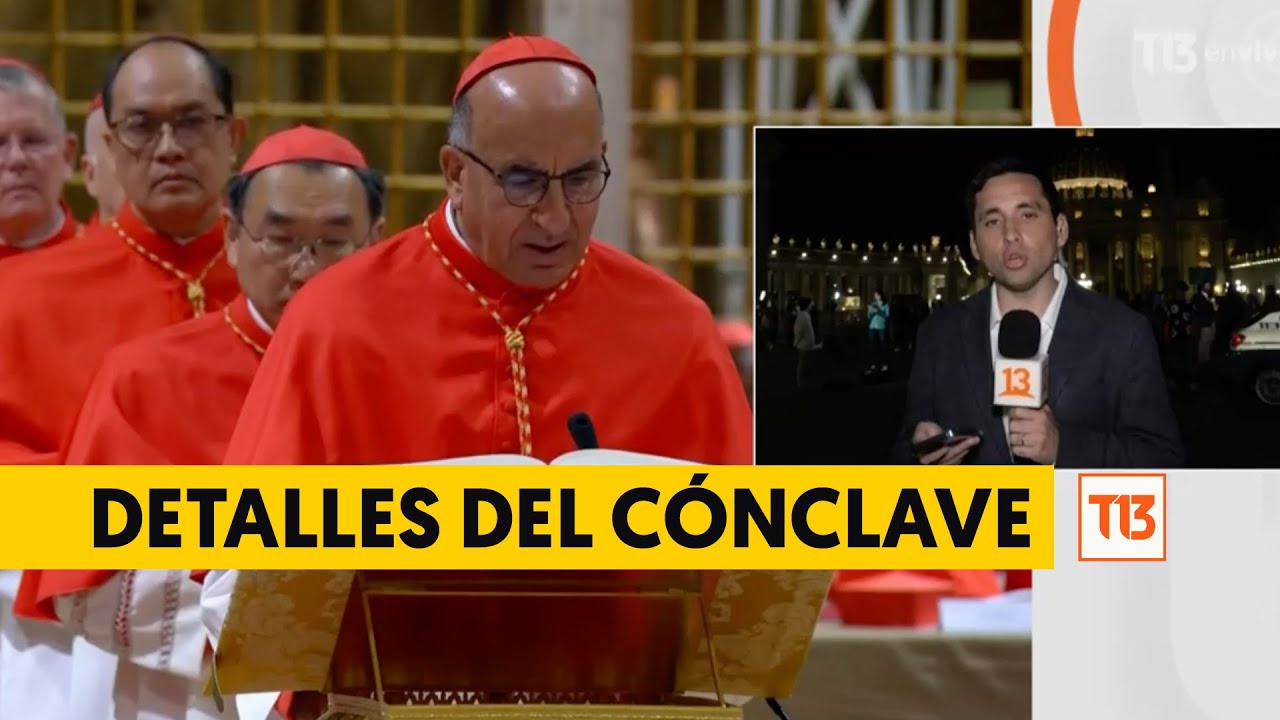 Detalles del primer día del cónclave en el Vaticano que terminó con humo negro