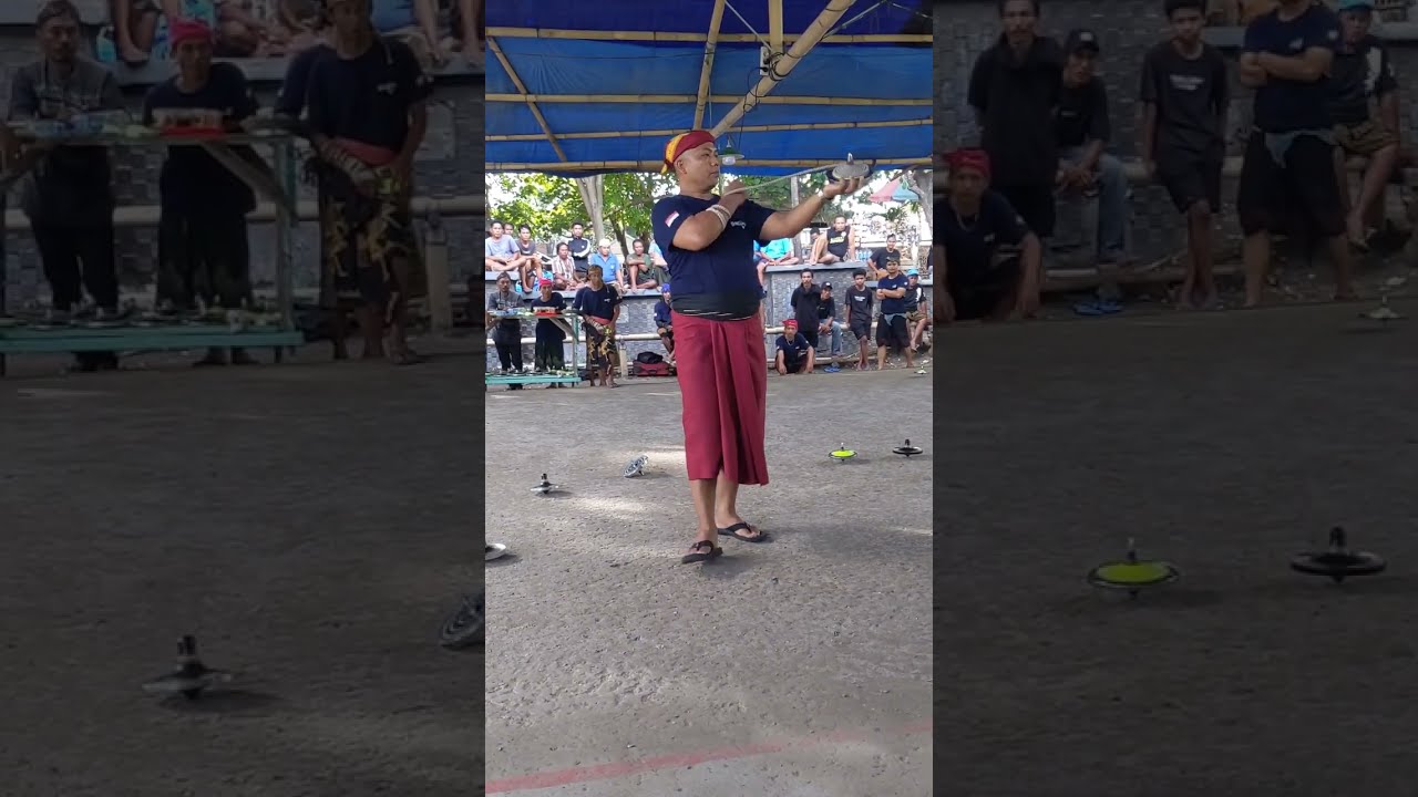 Lombok Iron Spinning Top: An Exciting Battle for First Place