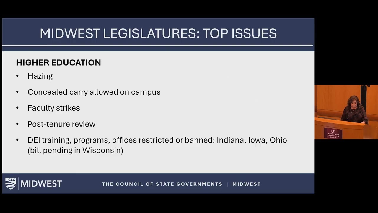 Perspective from the Midwest: A Legislative Recap and 2026 Session Preview