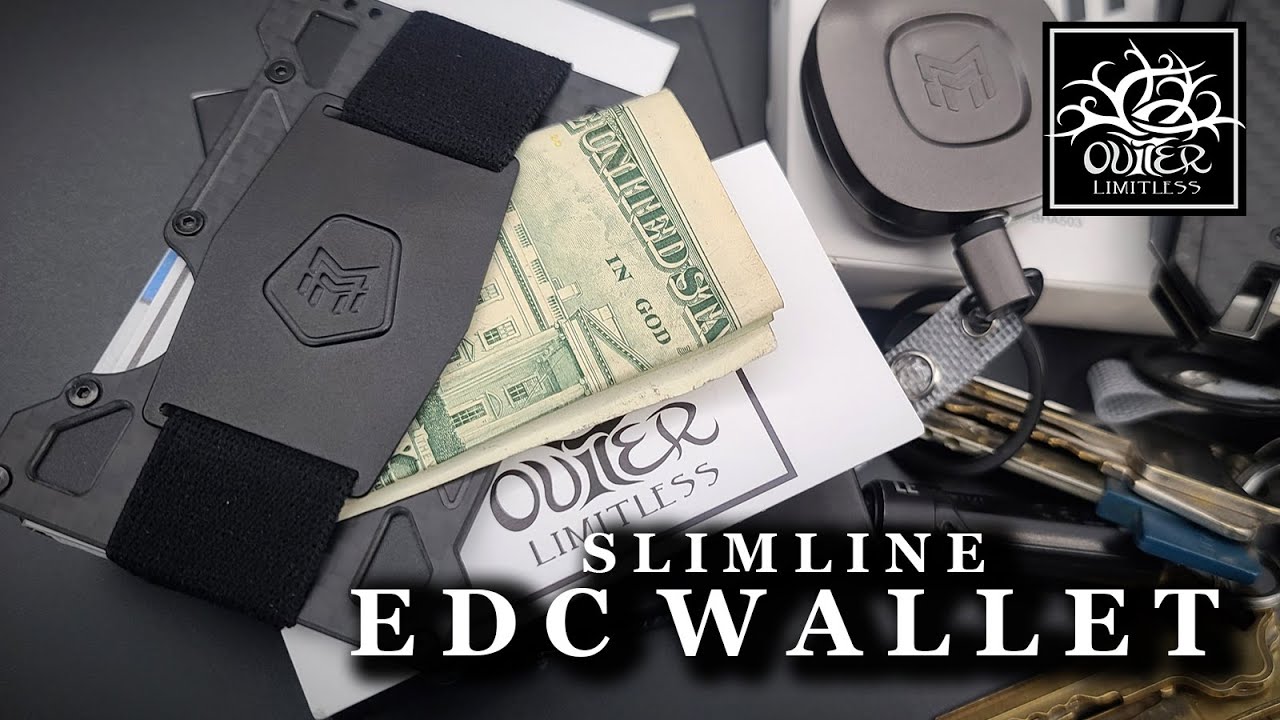 Carbon Fiber RFID Blocking Wallet - MNGarista EDC Gear!