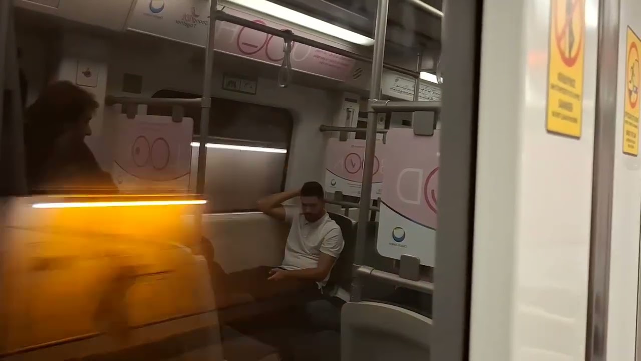 Athens Metro line 3 From KORYDALLOS to PIREUS