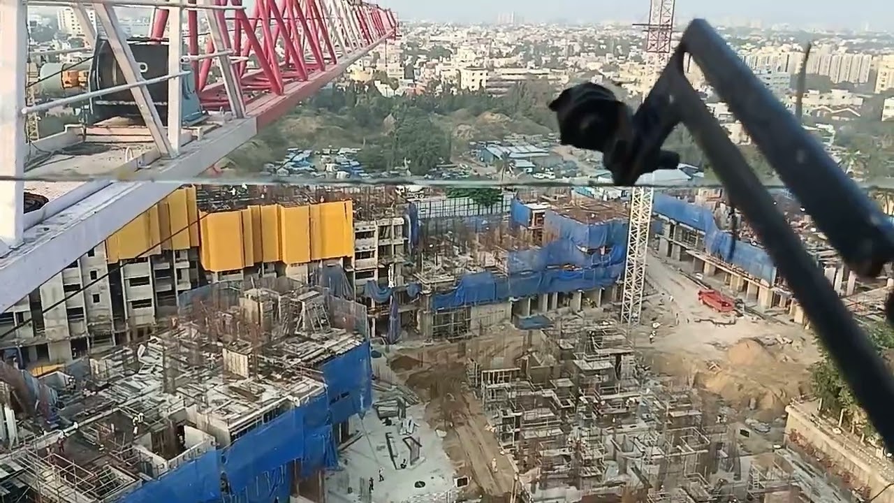 Tower crane blocking