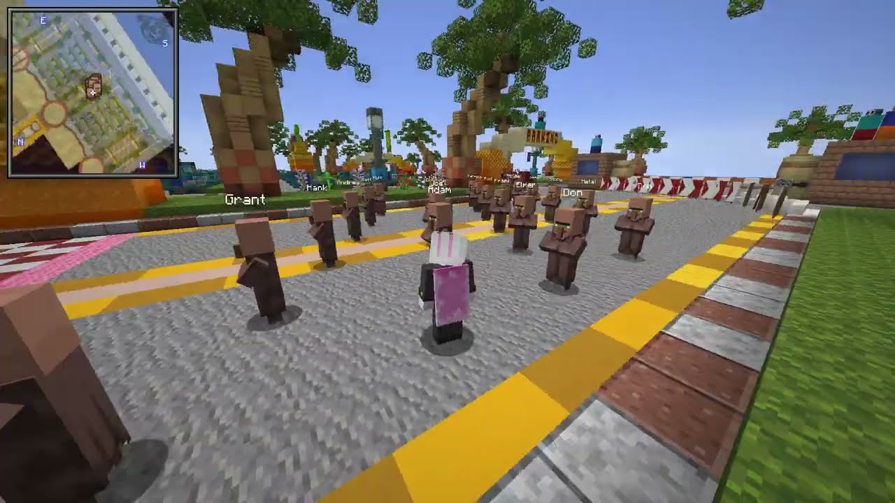 Project MKMC | 24 Player test on Wii Coconut Mall