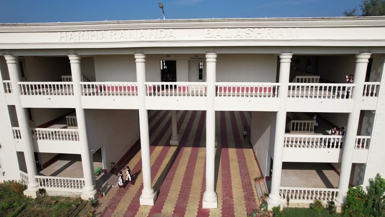Hariharananda Balashram Drone View