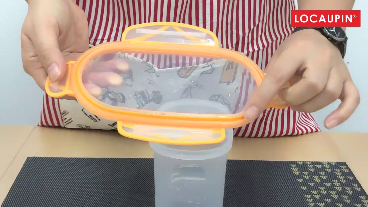 Locaupin Home BPA Free 100% Airtight Food Container Set(5pcs)