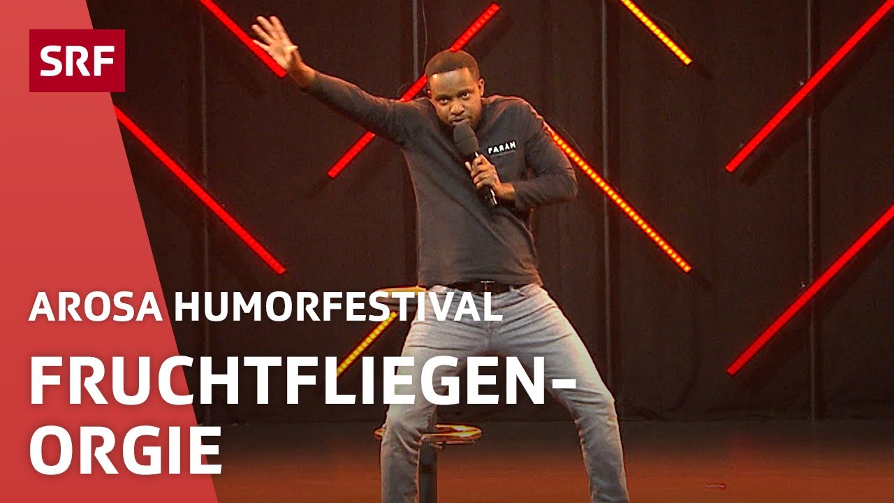 Charles Nguela: Fruchtfliegen mögen keinen Panetone | Comedy | Arosa Humorfestival | SRF