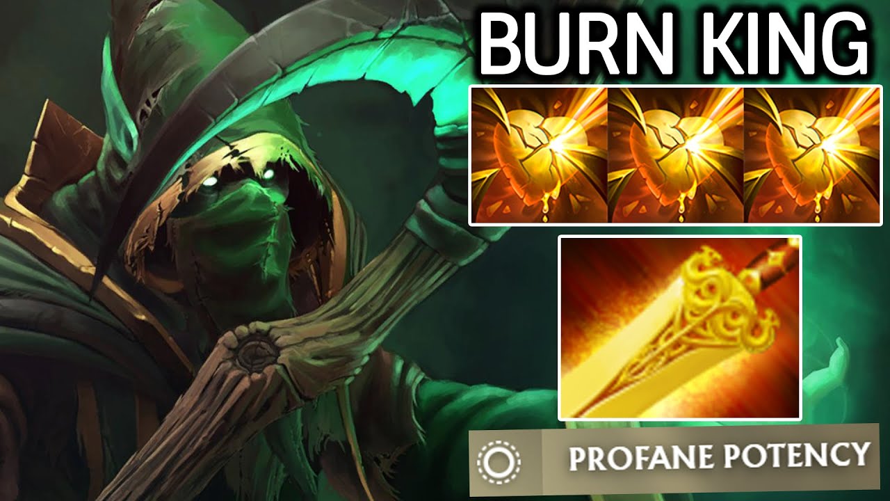Necrophos Burn King &ndash; Insane AOE Damage Build Dota 2