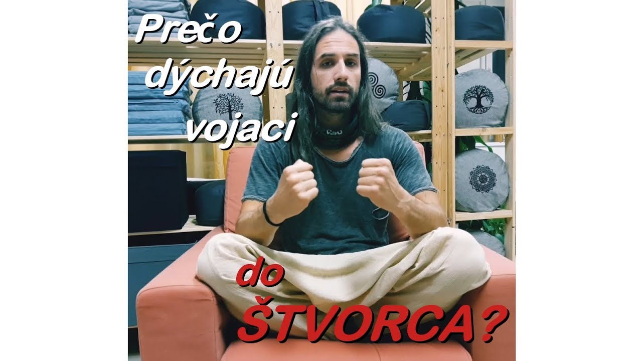 Krabicov&eacute; d&yacute;chanie - Vritti pranayama. 🔲