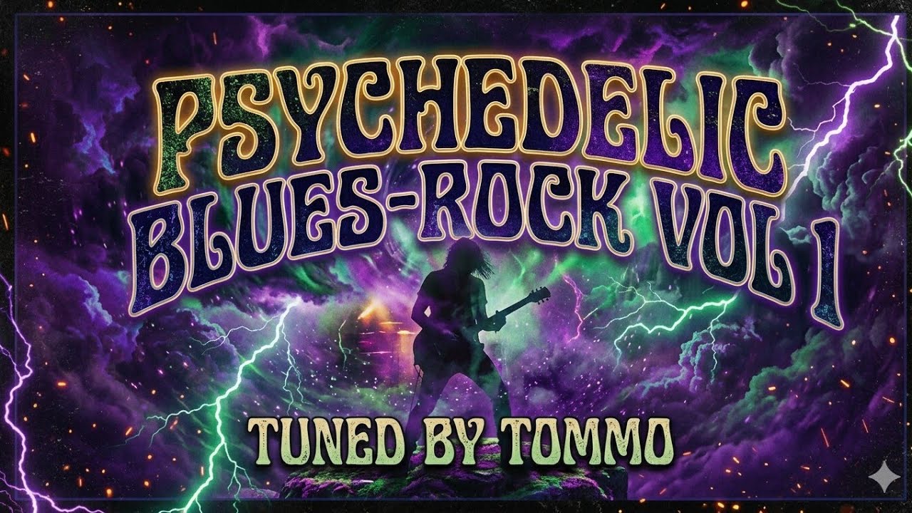 Psychedelic Blues Rock Playlist VOL 1 – Raw Fuzz Guitar & Soulful 60s / 70s Style Vocals