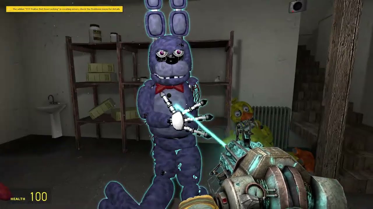 Freddy and the gang becomes WITHERED