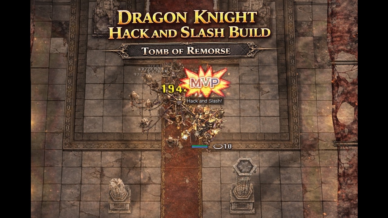 [iRO Chaos]Improving My Dragon Knight Hack & Slash Gameplay!