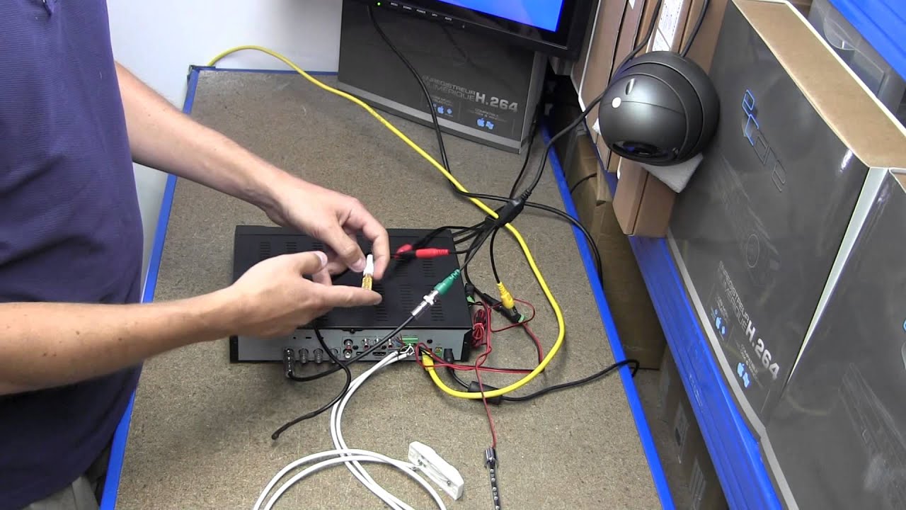 Gestion audio sur enregistreur vidéo surveillance - eCare