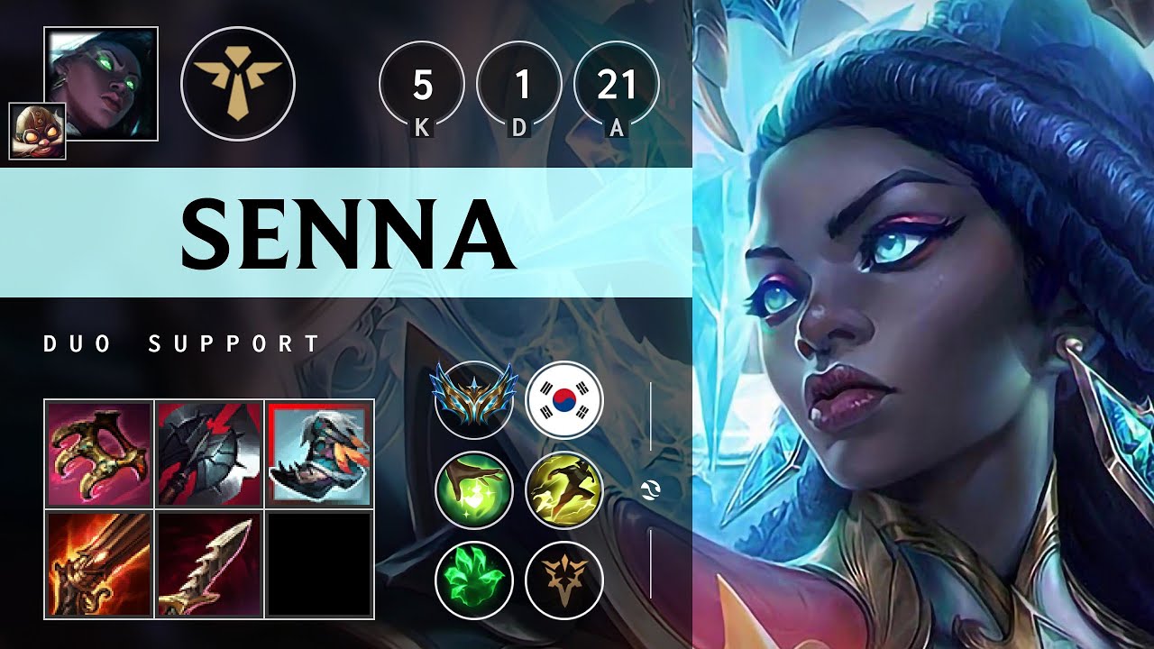 Senna Support vs Sejuani: Unstoppable - KR Challenger Patch 25.S1.2
