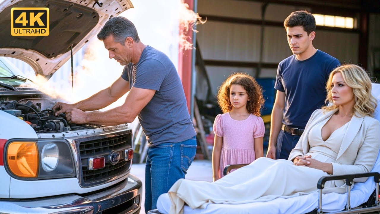 Single Dad Mechanic Fired for Repairing Ambulance—Unaware He Just Saved a Billionaire CEO....!