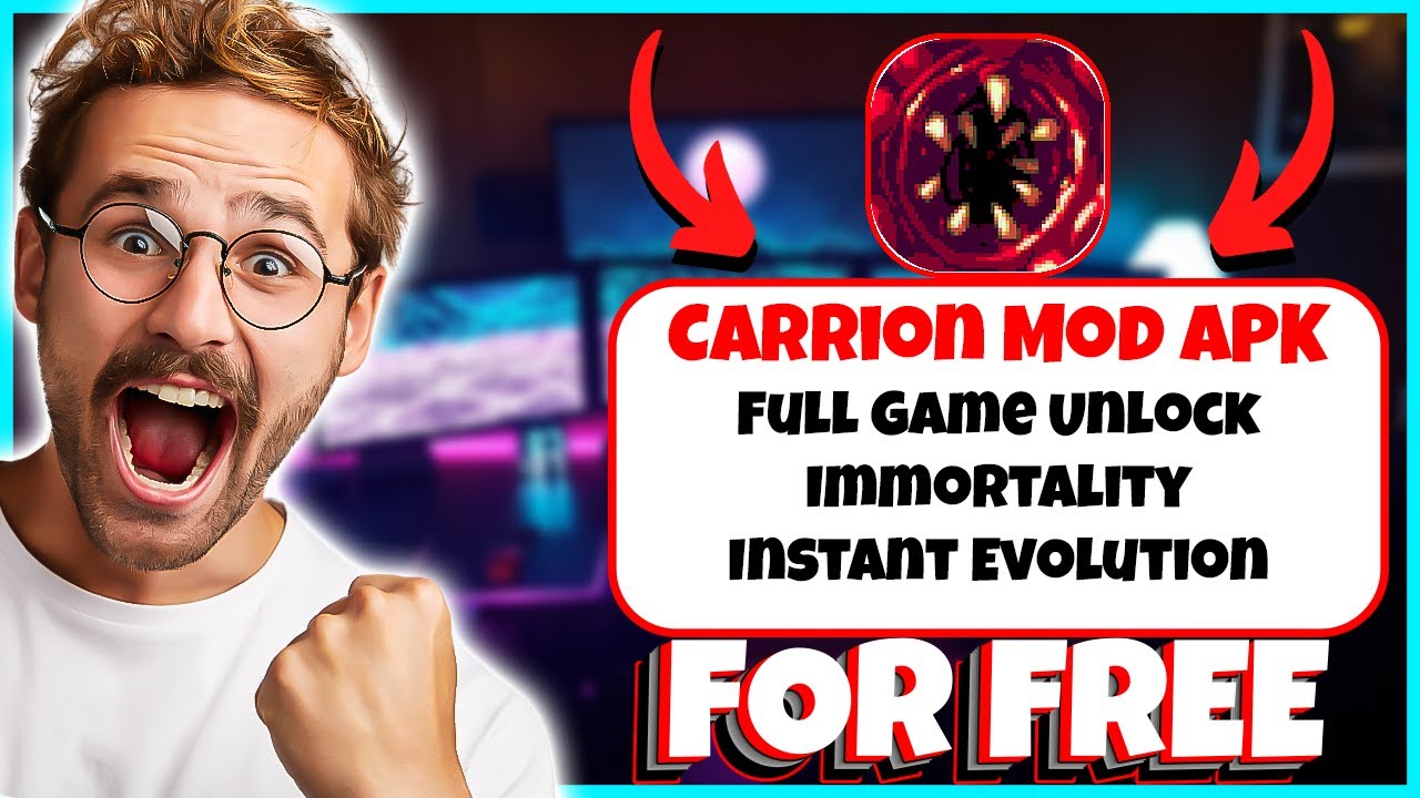 Carrion Mod Apk Full Game Unlock - Immortality Hack - Unlimited Energy Cheat