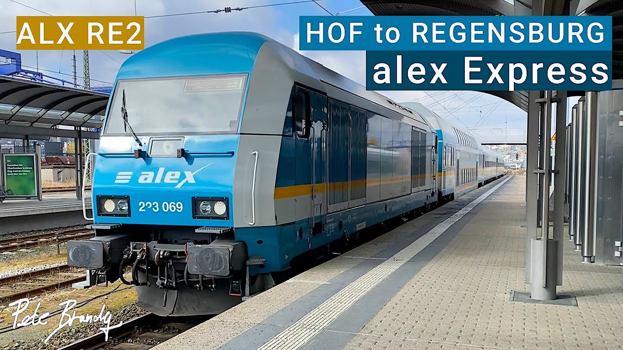 TRIP REPORT | ALEX Express | Hof to Regensburg | Die Länderbahn | 1st class