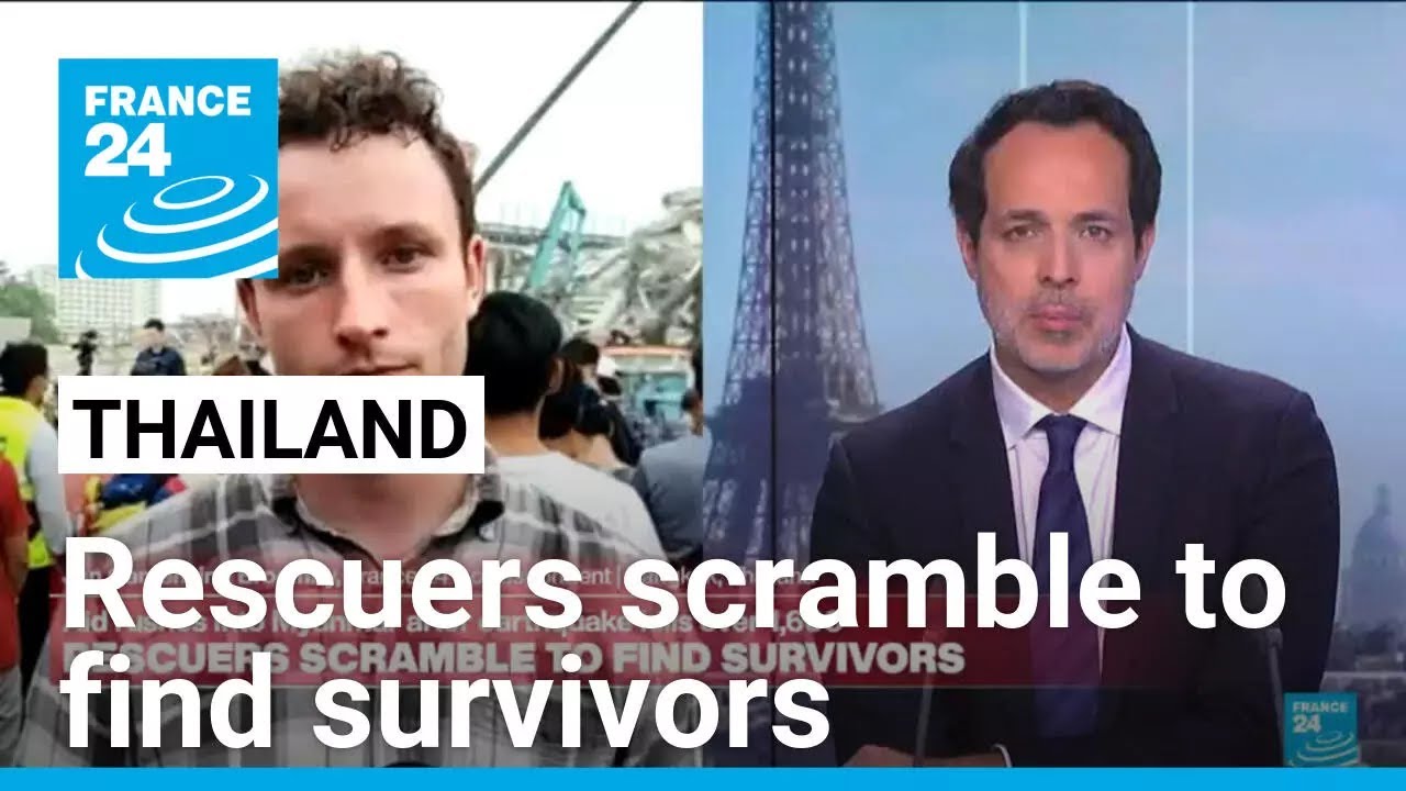 Limited chance for Bangkok skyscraper-trapped people to survive after 72 hours &bull; FRANCE 24 English