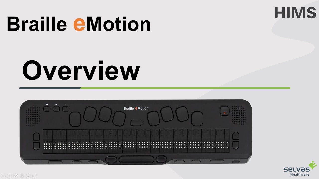 Braille eMotion Overview