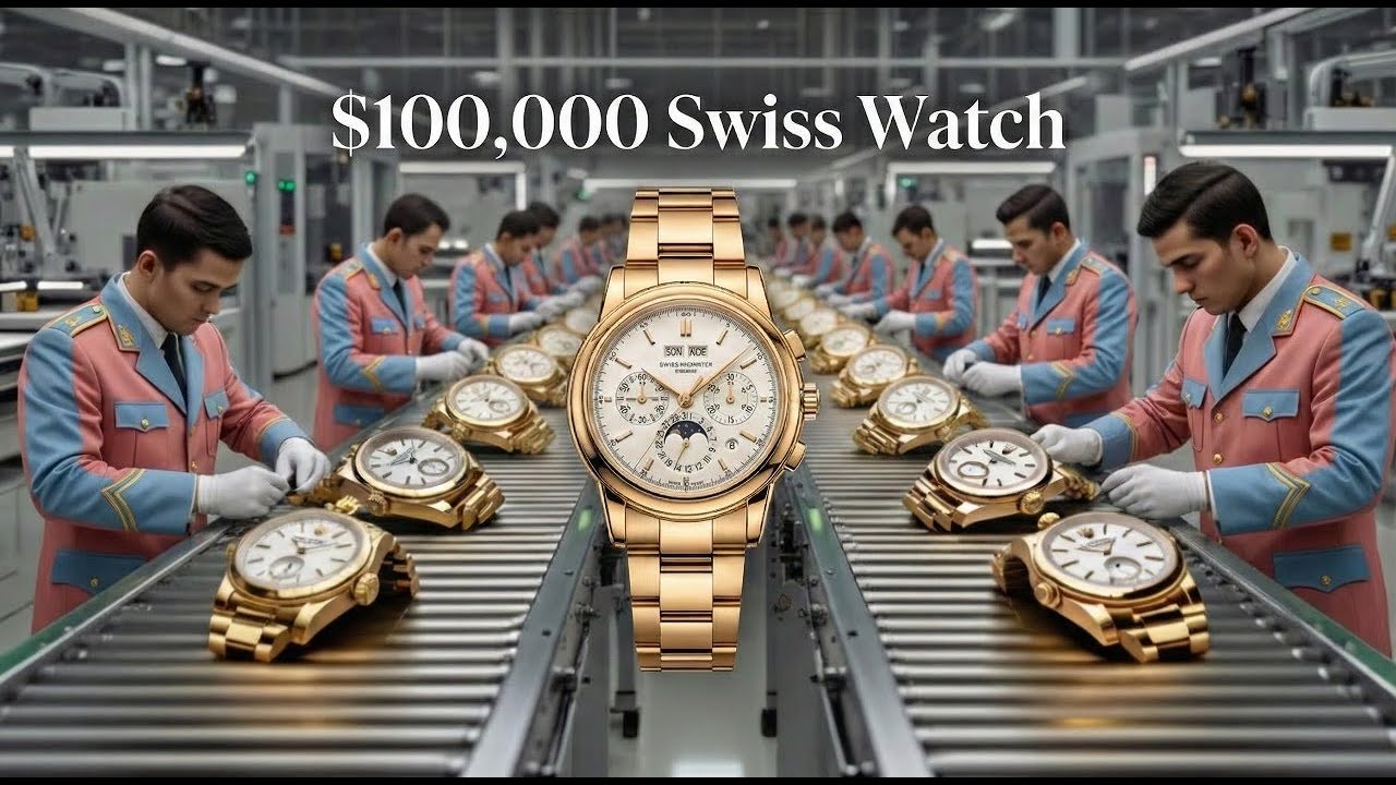 How Swiss Watches are made : Full Process