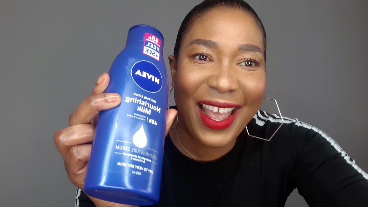 Nivea Rich Nourishing Body Milk Lotion.