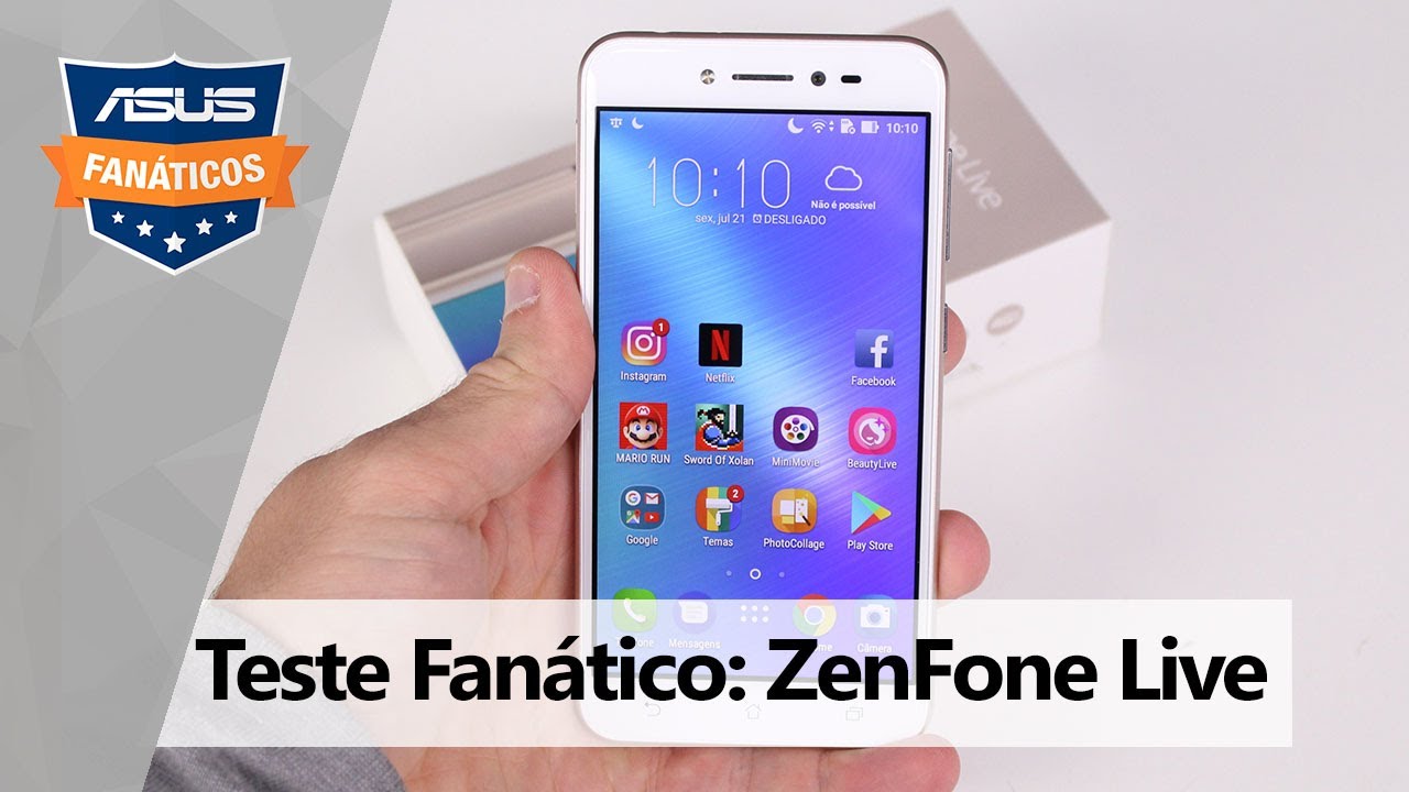 Teste Fanático: ZenFone Live