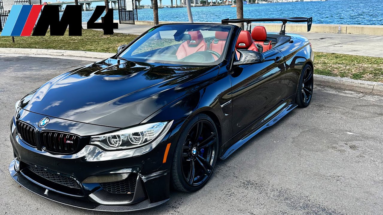 BMW M4 Convertible Cutting Up Traffic POV | Top Down Highway Run