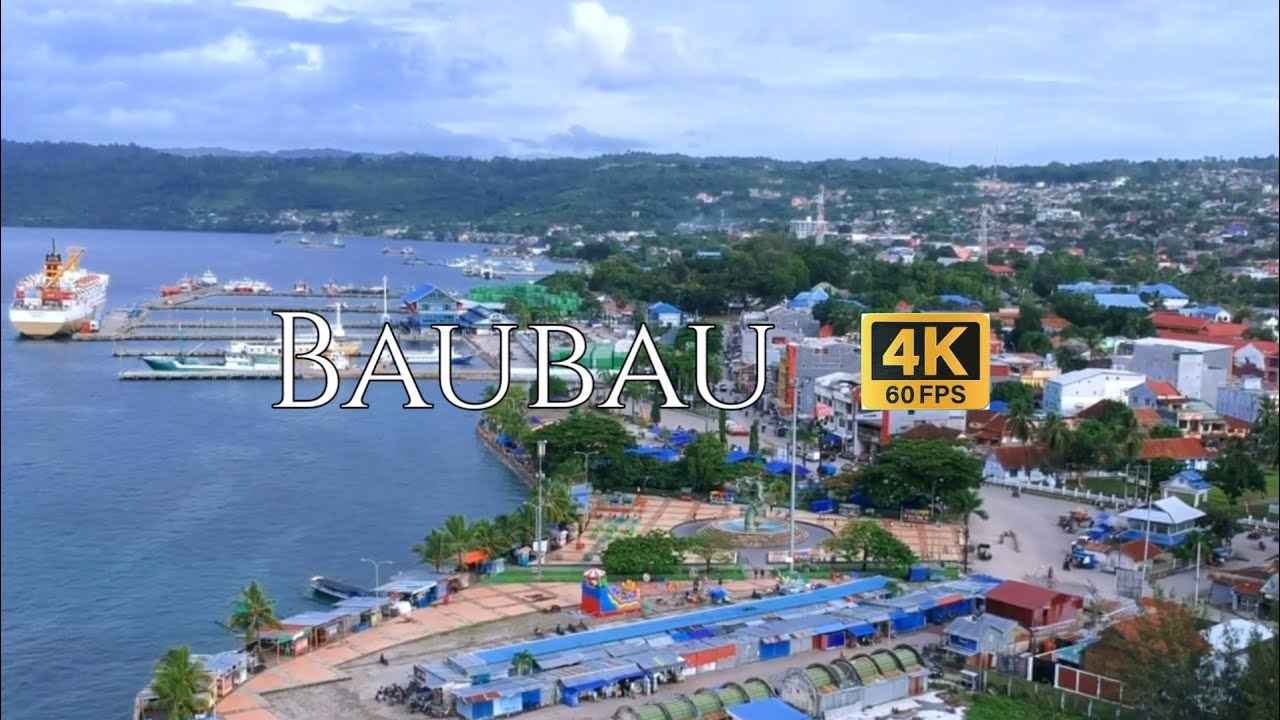 Baubau, Sulawesi Tenggara Indonesia 🇮🇩 by drone