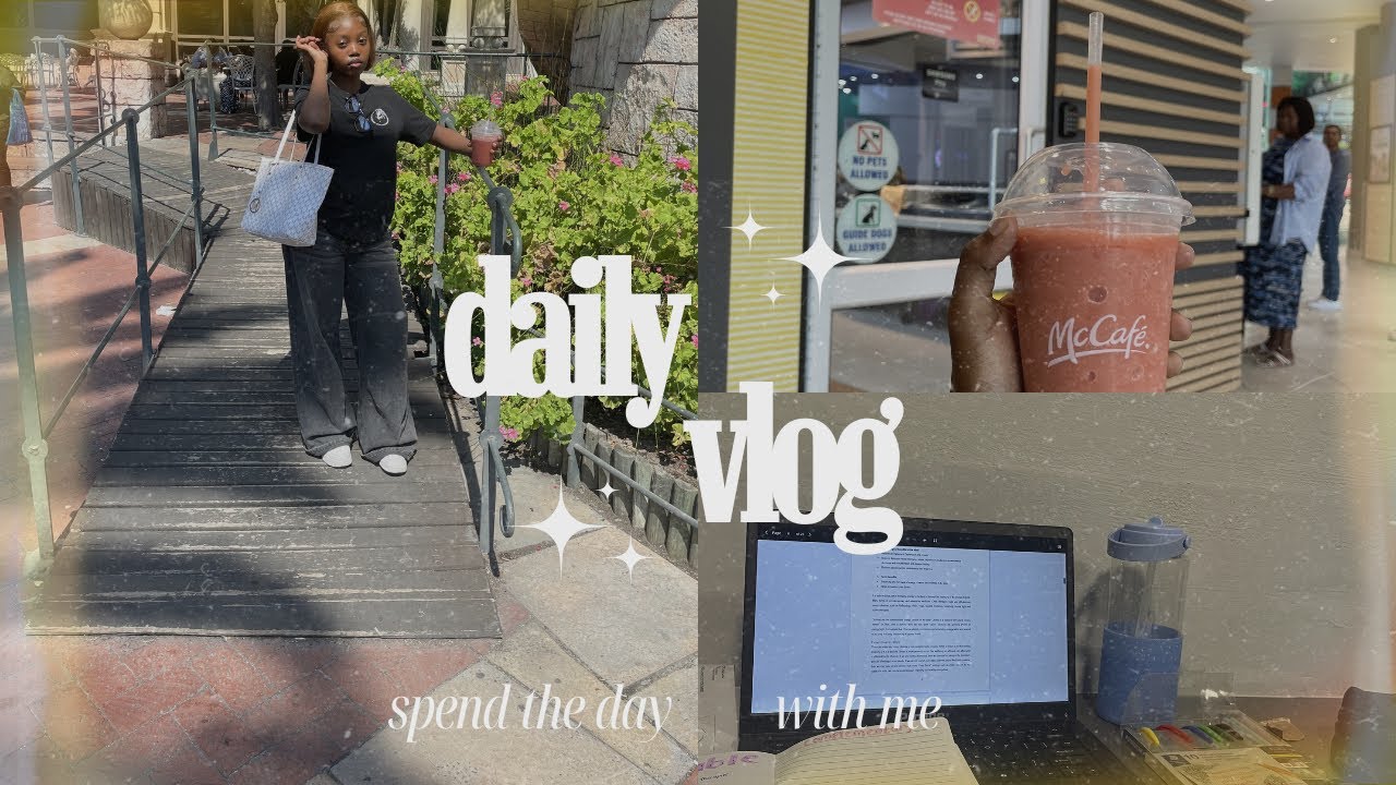 Grown-ish | spend the day with me, toiletry haul, stationary shopping, matcha tasting and more 