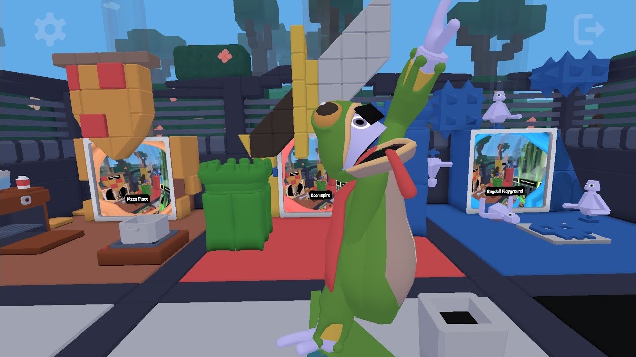 There are roblox games inside of yeeps!