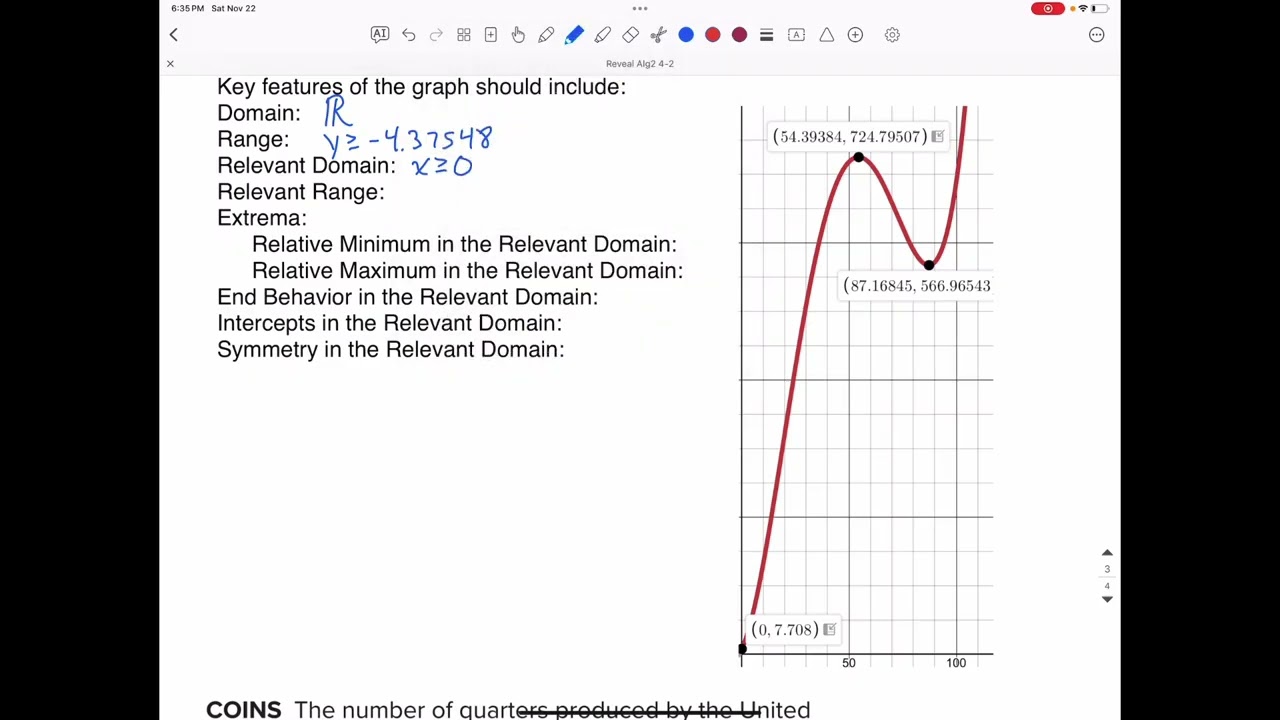 Reveal Algebra 2 Lesson 4-2, Part 2