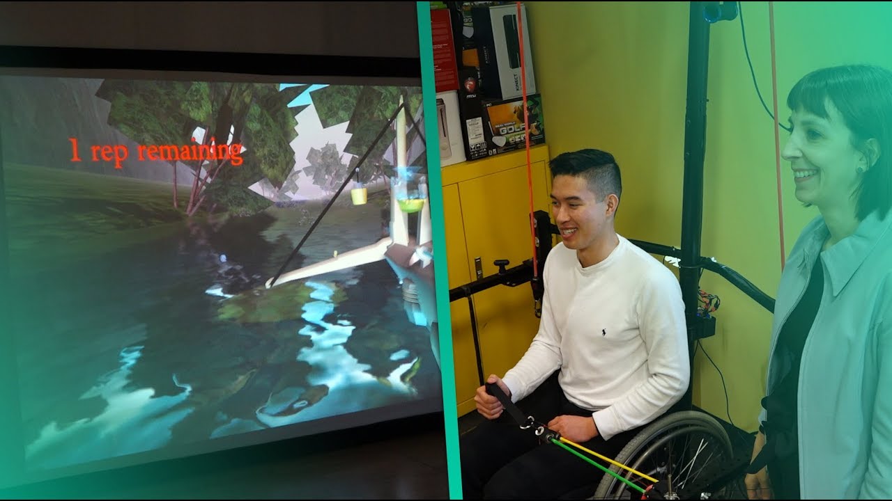 Video game-based physical therapy aims to make rehabilitation a little more fun