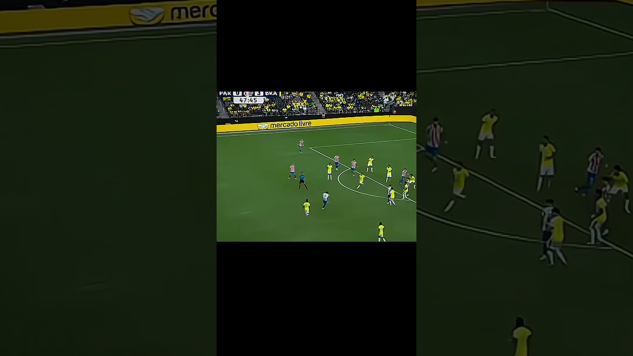 Omar Alderete's wonderful goal against Brazil | BRZ Vs PAR#football #goal#viral#shorts@CopaAmerica