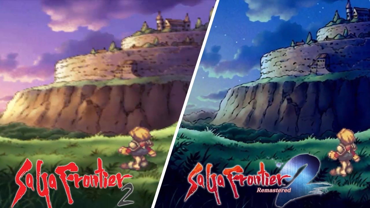 SaGa Frontier 2 | REMASTERED vs ORIGINAL | Graphics Comparison | 1999 - 2025