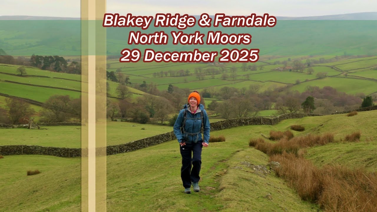 Blakey Ridge & Farndale, North York Moors - 29 December 2025