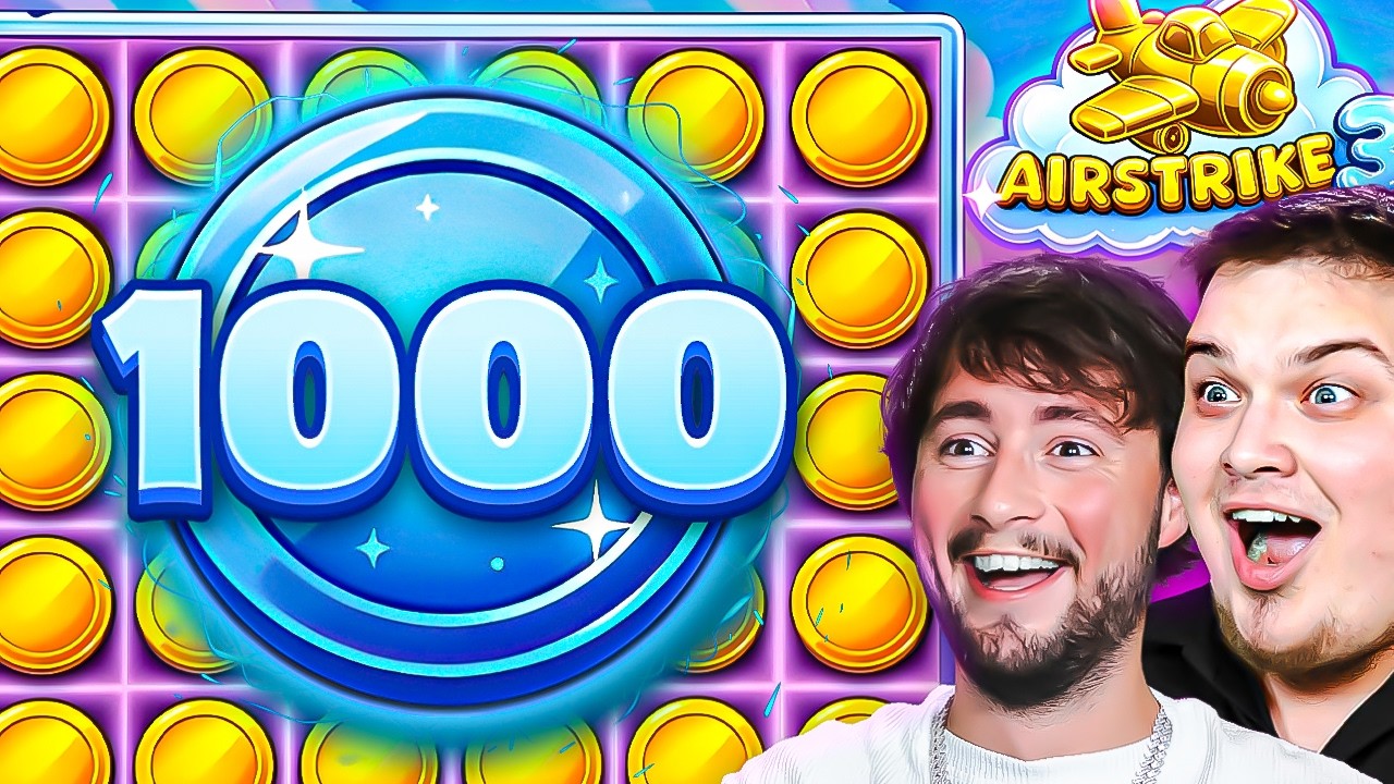 OMG 1000X COIN ON AIRSTRIKE BONUS BUYS!