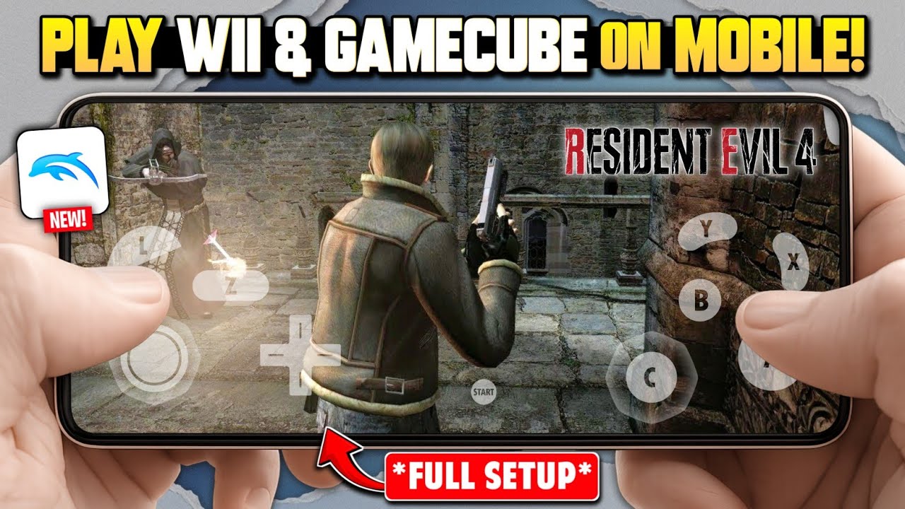 🚀 Играйте в игры Nintendo Wii и GameCube на мобильном устройстве! Полная настройка эмулятора Dolp...