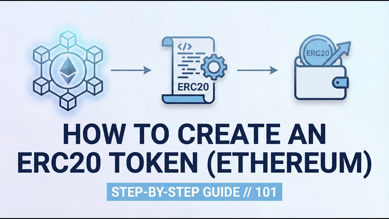 How to Create an ERC20 Token (Ethereum)