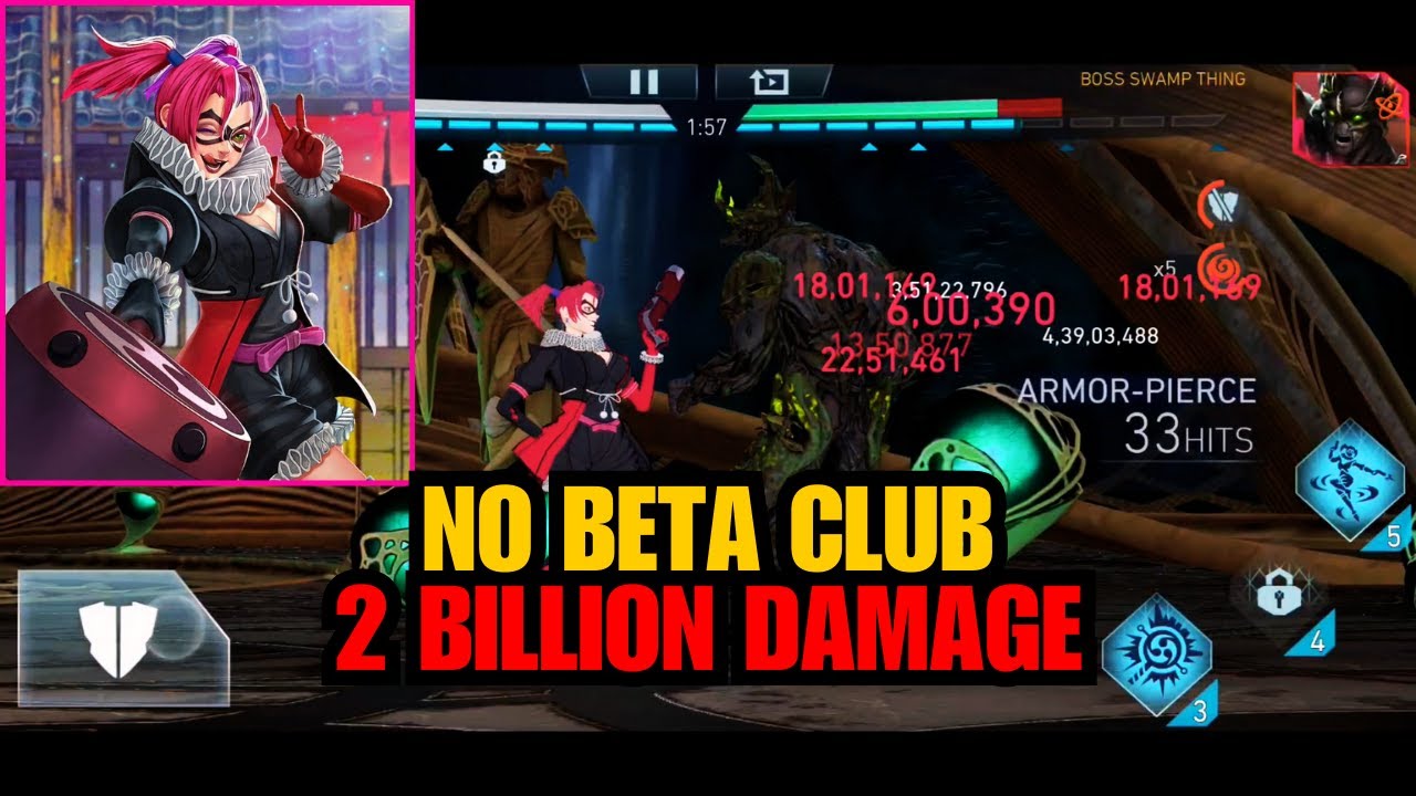 Batman Ninja Harley Quinn Does 2 Billion Damage!!! 🔥🔥🔥| On Ice | Injustice 2 Mobile