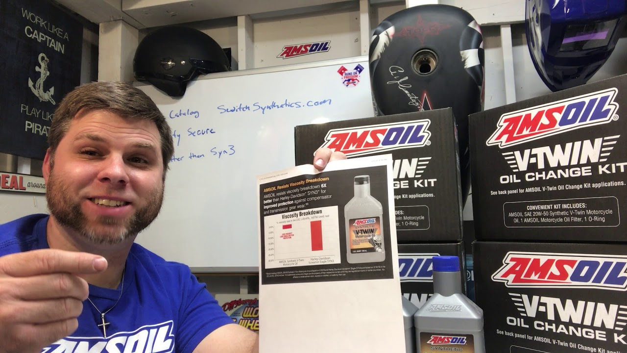 Почему вам следует использовать AMSOIL в двигателе, трансмиссии и первичной передаче вашего мотоц...