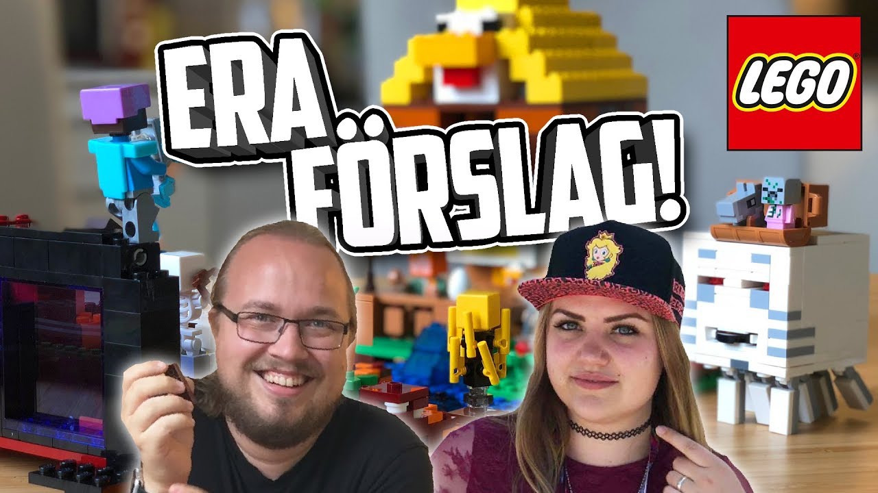 BYGGER ERA FÖRSLAG I LEGO!