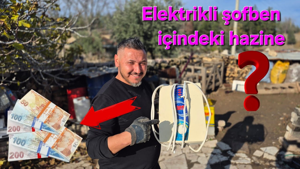 ELEKTRİKLİ ŞOFBEN PARÇALADIK | İÇİNDEN NELER ÇIKTI. 