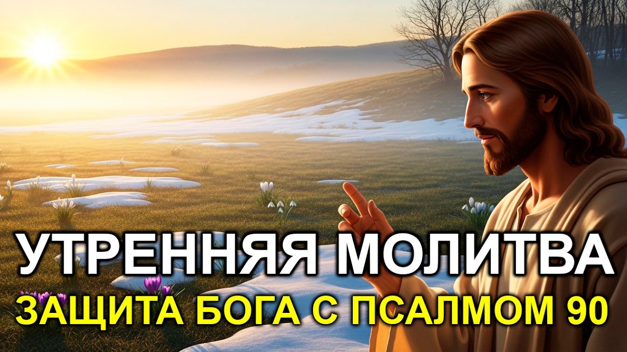 УТРЕННЯЯ МОЛИТВА Тот самый великий Псалом 90  Послушайте утром, и сегодня вы будете в полной безопас