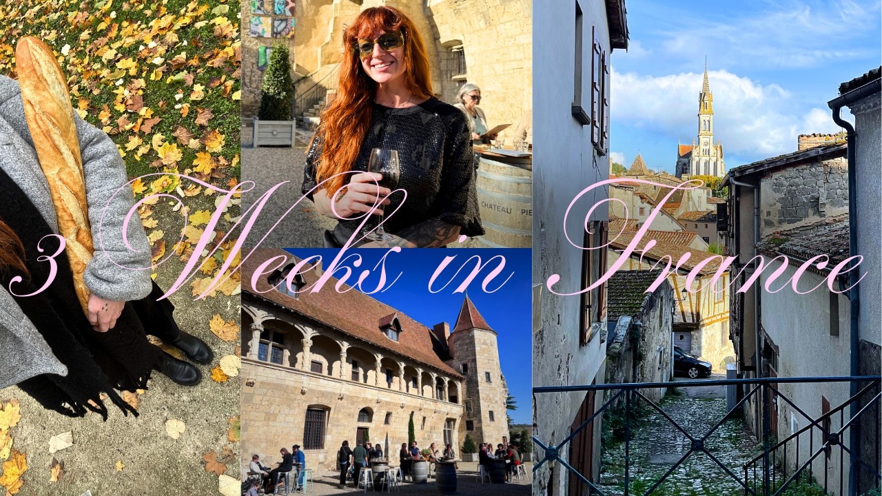 living my dream life in a quiet French town for 3 weeks 🥖🇫🇷