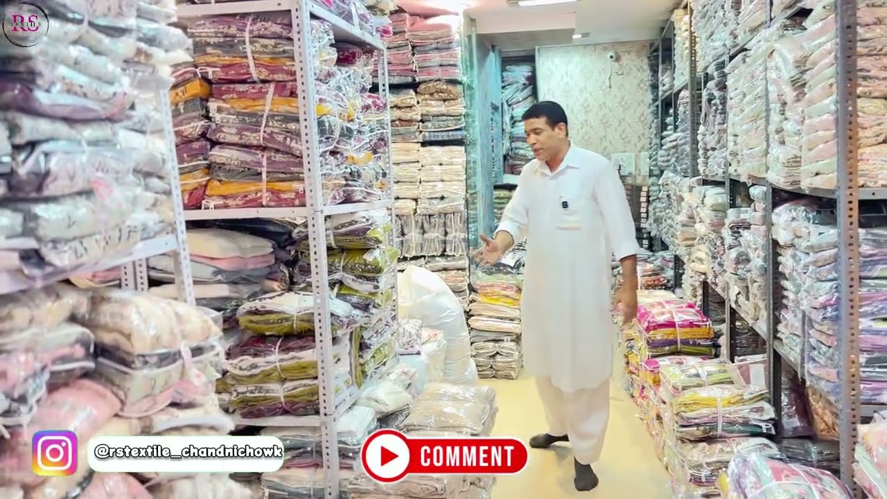 💫💫RS Textile | Chandni ChowkWholesale hub for readymade & unstitched suits #chandnichowk #fashion