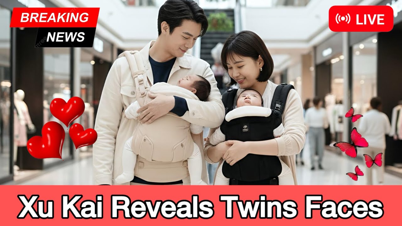 FIRST TIME EVER — Xu Kai and Tan Songyun Reveals Twins Faces and the Internet Explodes