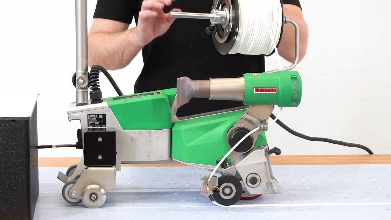 Leister Tutorial | Start and stop procedure the UNIFLOOR 500