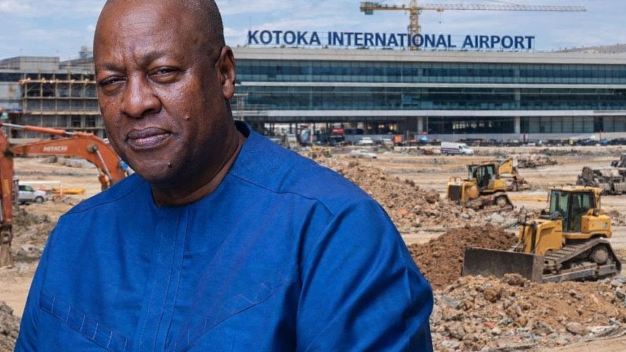 BREAK: Mahama's gov't to change name of Kotoka International Airport to Accra International Airport